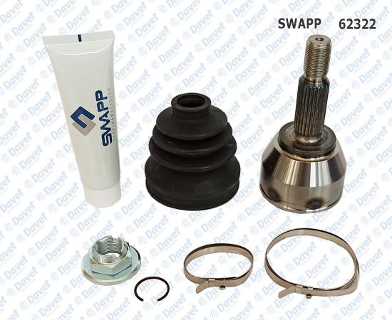 FD-8047 Komple Aks Sag On Ford Transit Connect 1.8 Tdci 75 Hp  Uzunluk 962mm 2002-2013